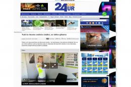 Zdravju prijazno podjetje v oddaji 24ur – vizita in na spletnem portalu 24ur.com